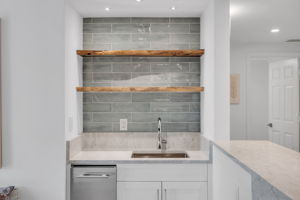 Bar Shelving Up close