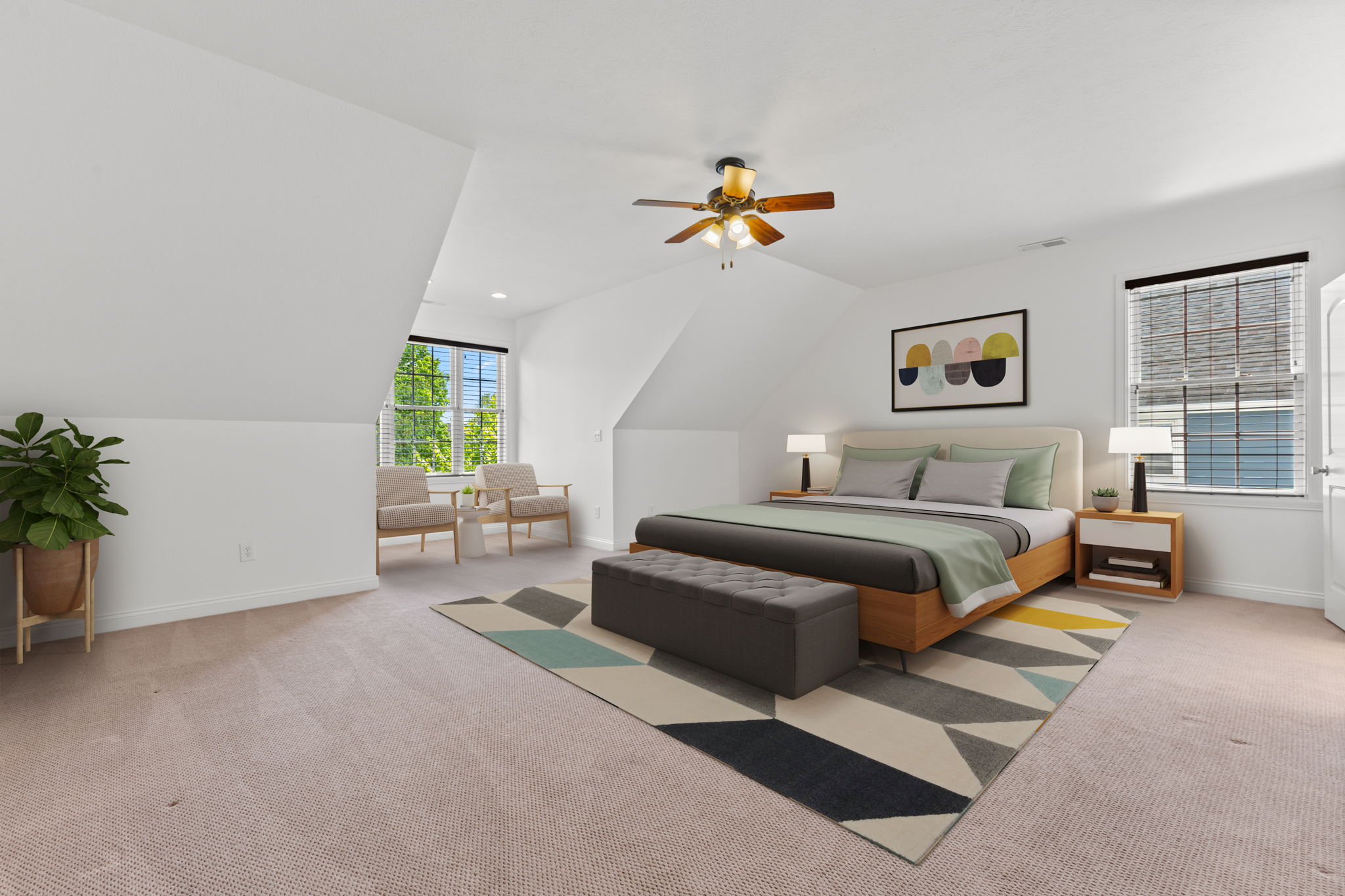 Master Bedroom - Virtual Staging