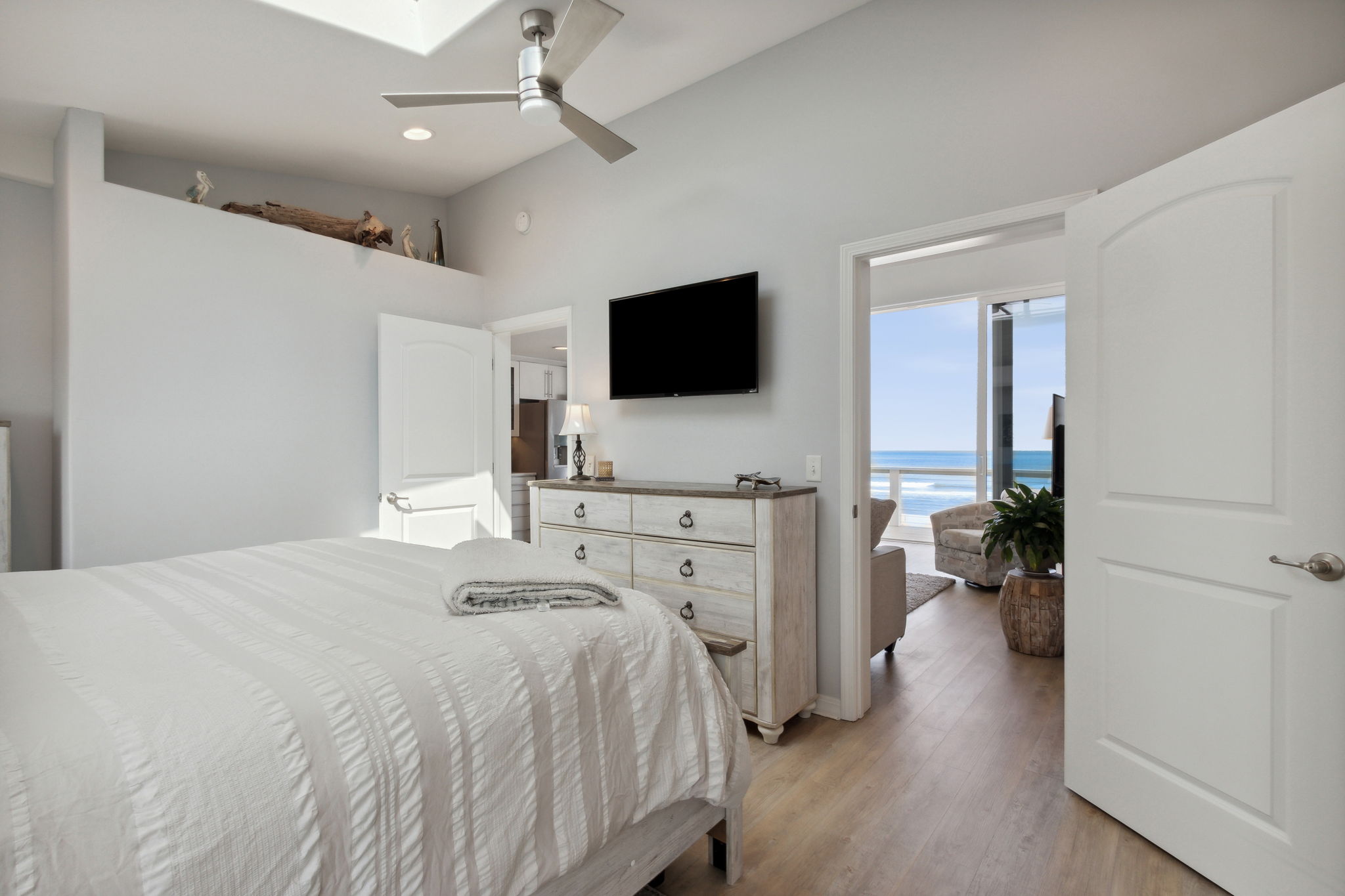 ...abundant natural light and tranquil ocean views.