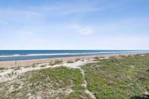 Private path to the beach