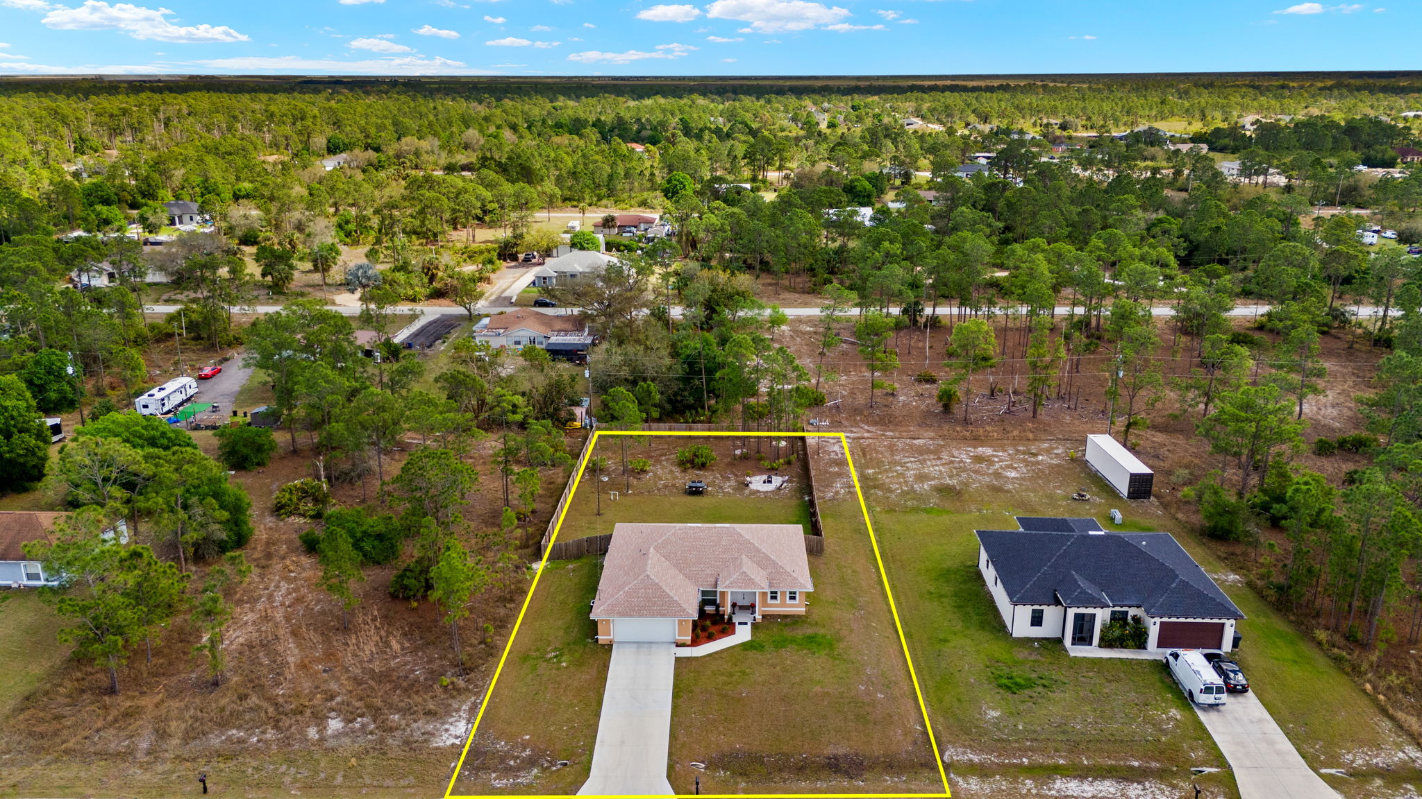 Aerial Front Exterior 1 - lot line