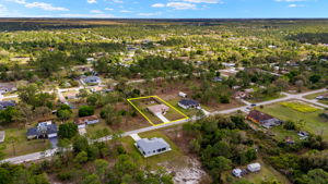Aerial 1 - lot line