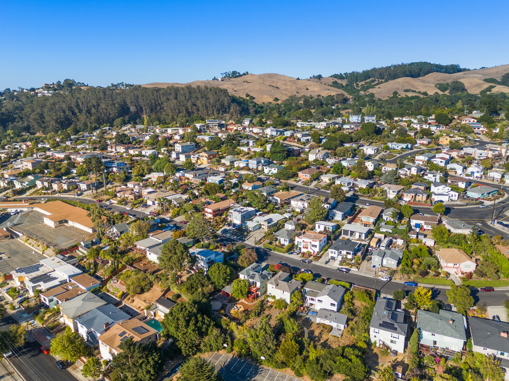 Aerial Neighborhood