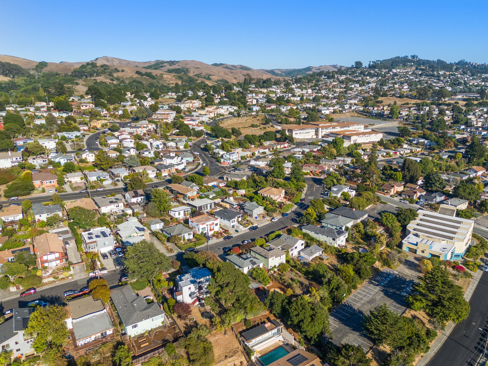 Aerial Neighborhood