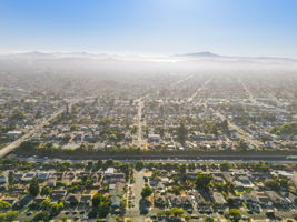 Aerial Bay Views w/ Fog