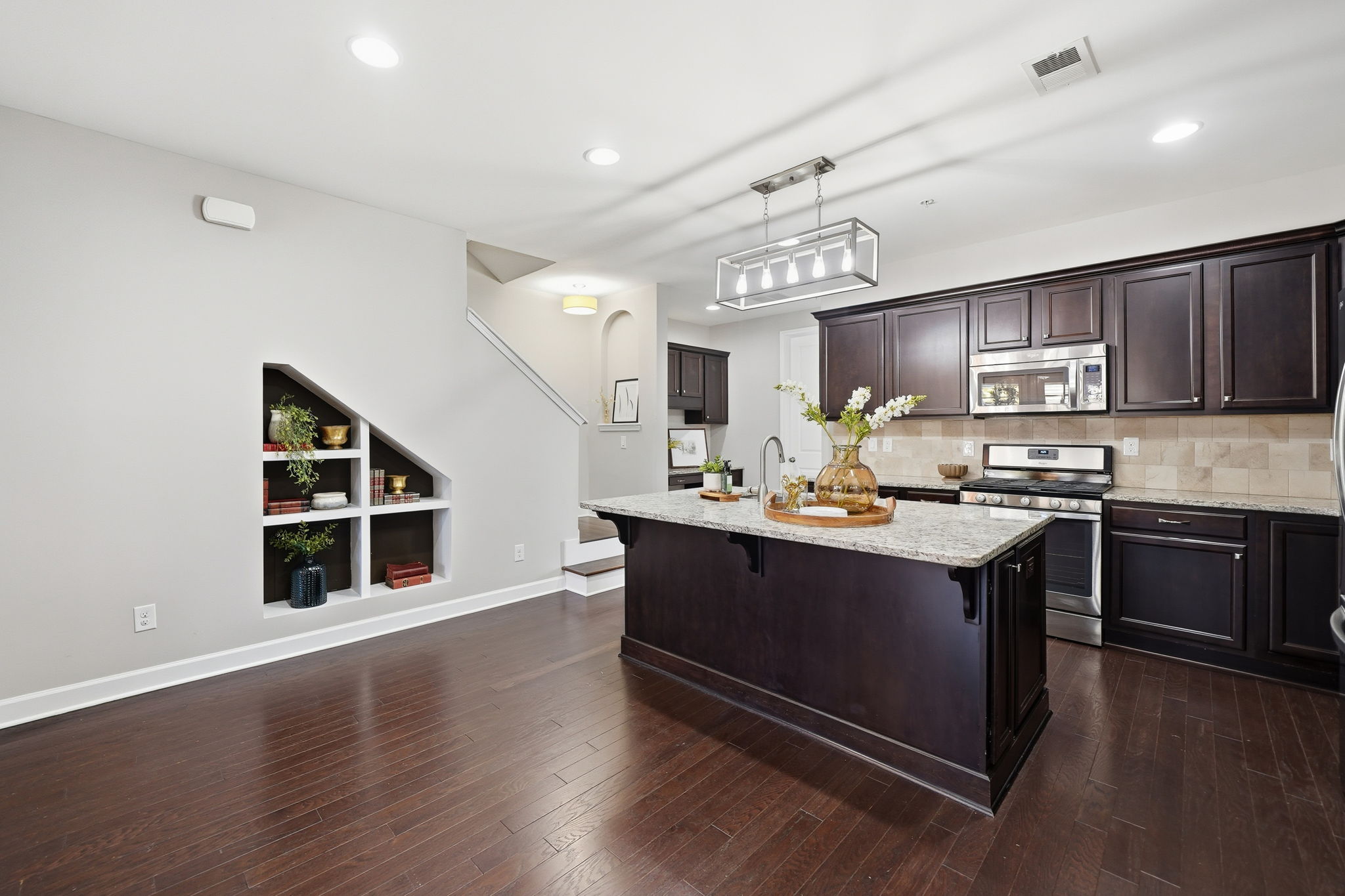 Large open kitchen