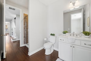 Main level bathroom