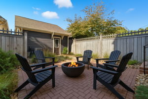Private courtyard