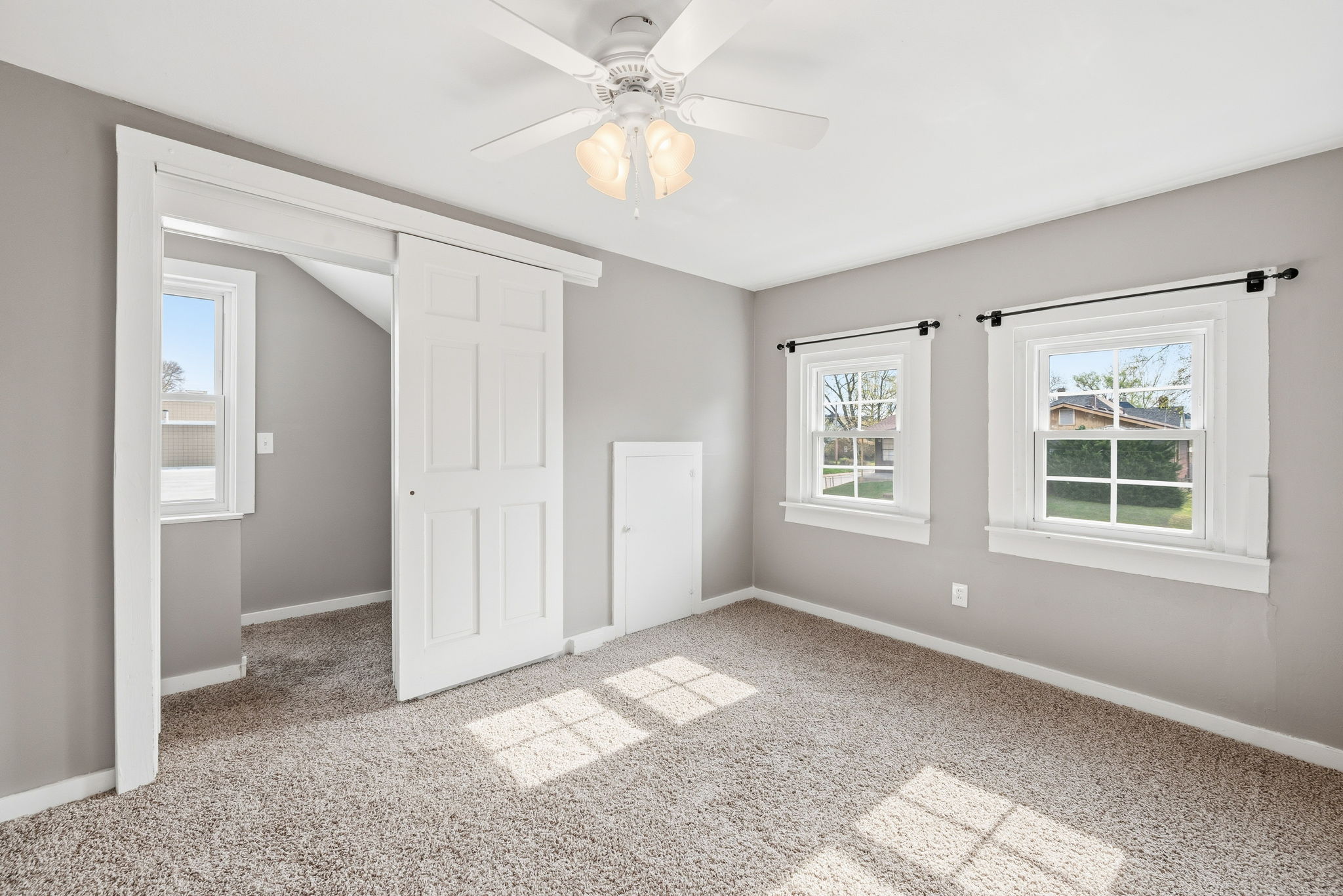 Use them for sleeping areas or an office or hobby room