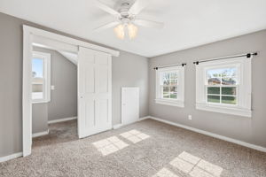 Use them for sleeping areas or an office or hobby room