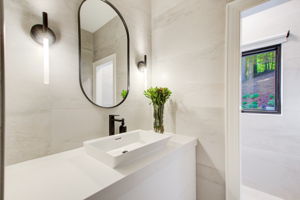 29 Powder Room A Vanity Detail