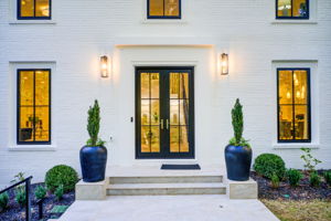 68 Aerial Exterior Front Porch Entry Detail B