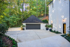 73 Aerial Detached Garage w Exterior Side