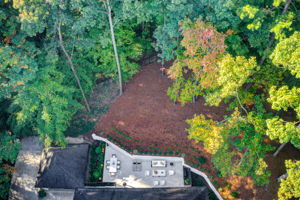 78 Aerial Rear Lot Bird's Eye View B