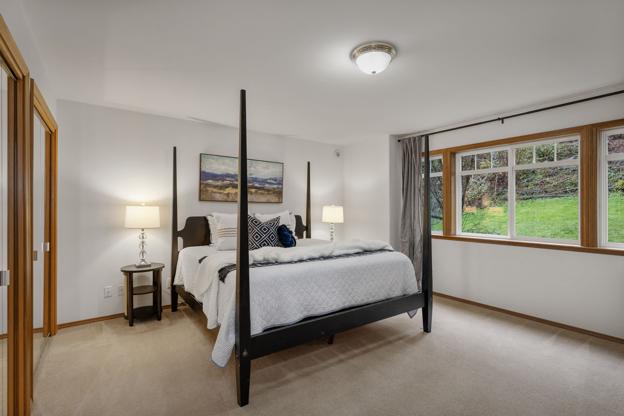 Large main floor primary suite...1 of 2...the other is upstairs. Tons of closet space!