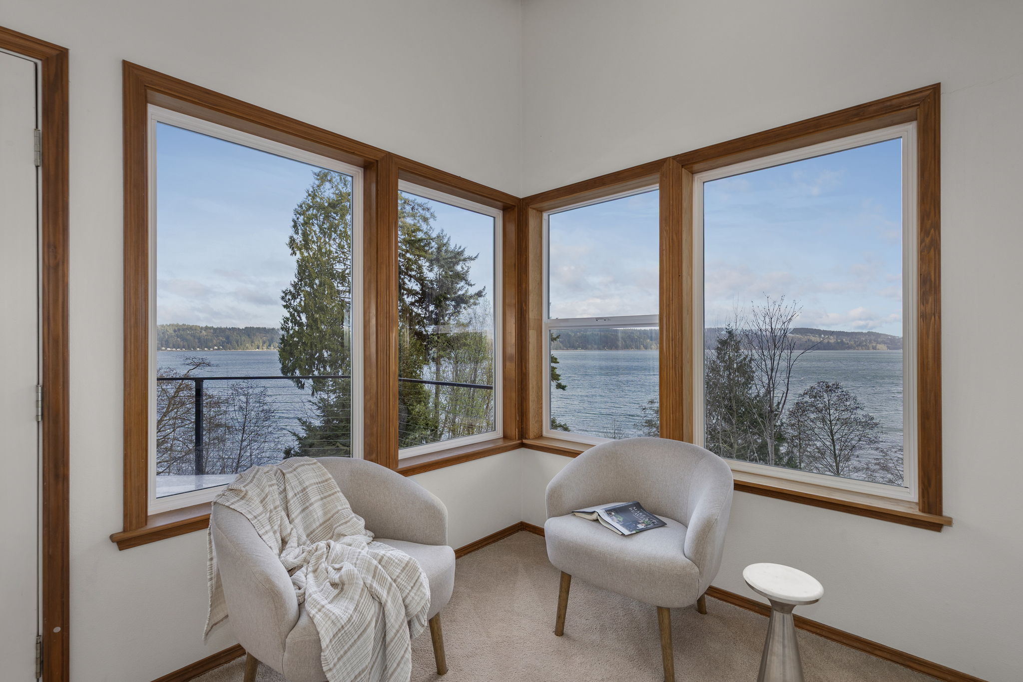 Views from upper level primary and balcony!