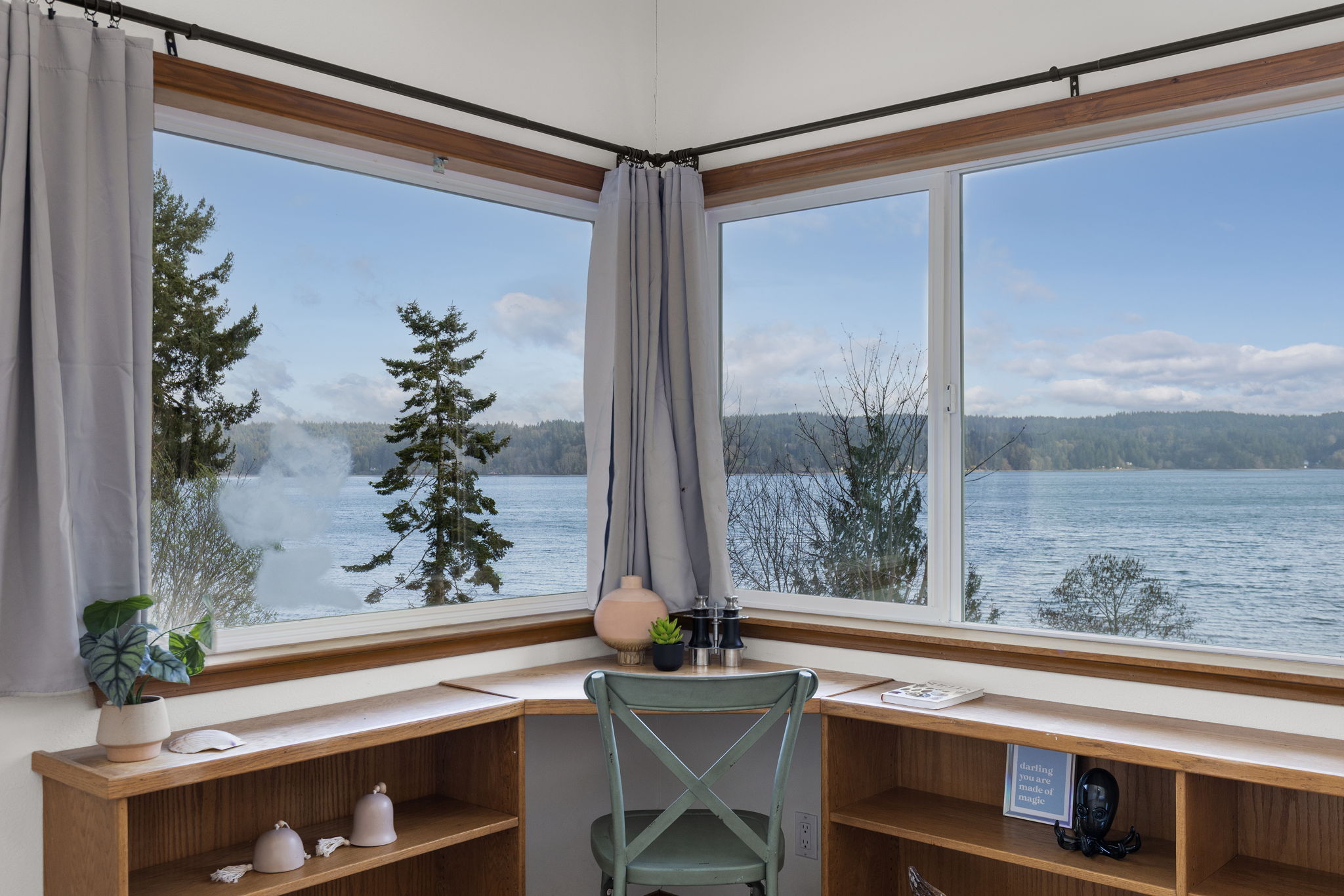 View from guest bedroom upper level!