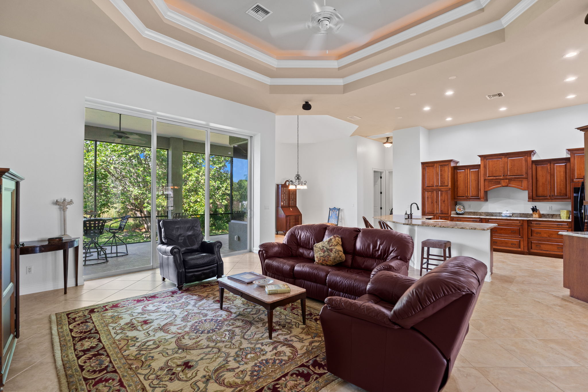 Spectacular viewd from great room.