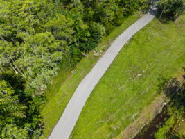 Walking and bike path