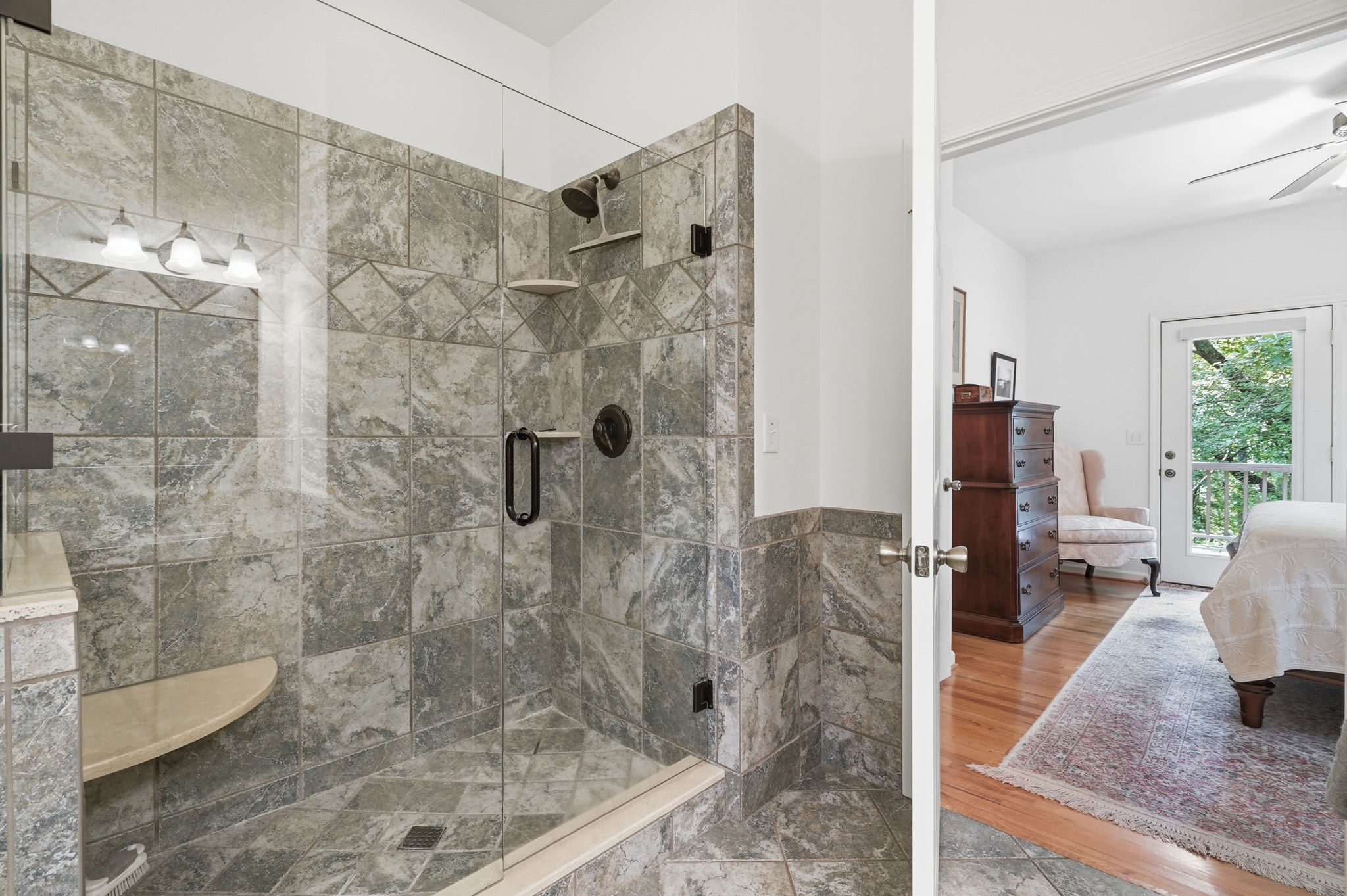 Updated primary bathroom