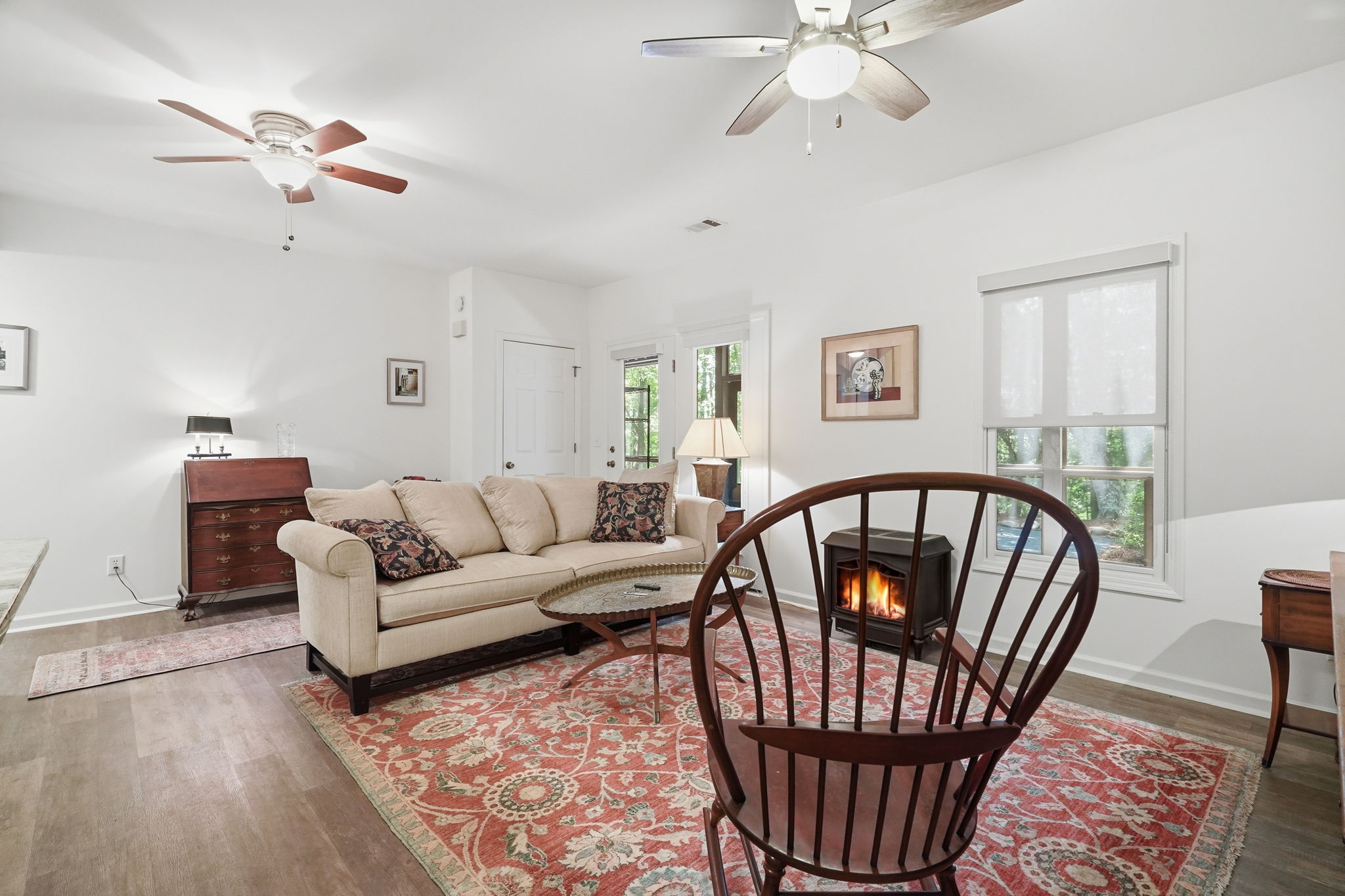 Terrace level family room