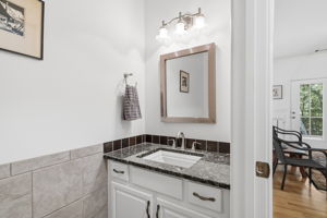 Powder room on main