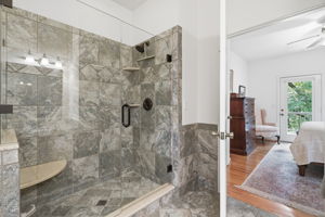 Updated primary bathroom