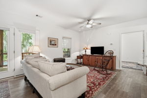 Terrace level family room