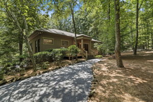Mountain home with park like setting