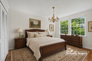 3rd Bedroom virtually staged