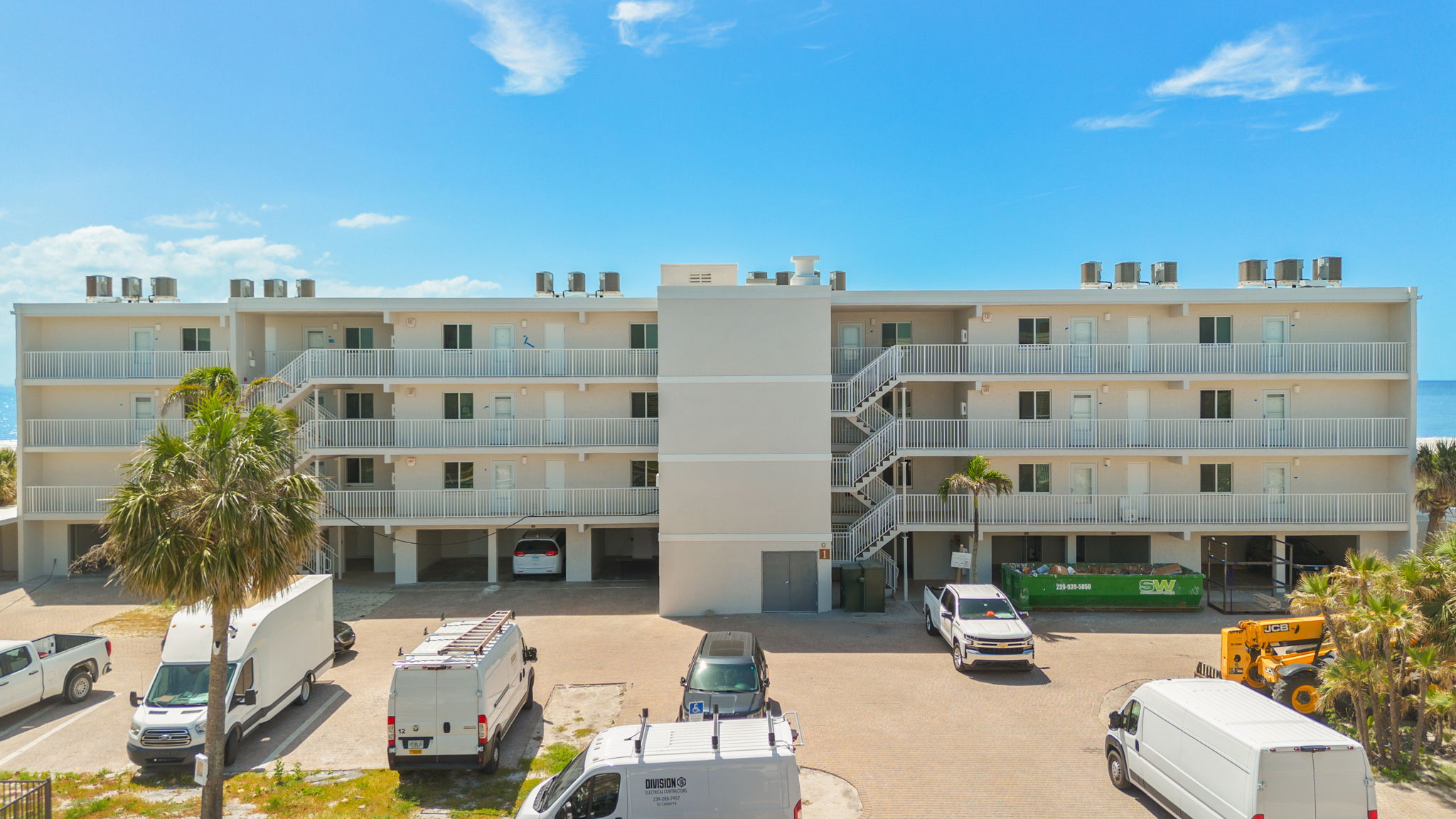 Aerial Front Exterior