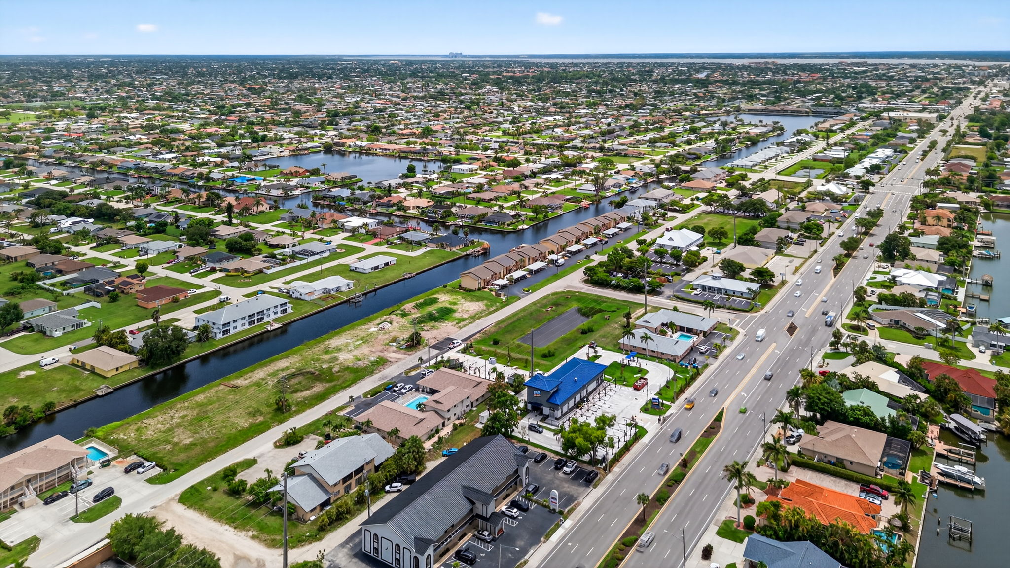 Aerial Rear Exterior