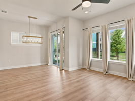 Open-Concept Living and Dining Area