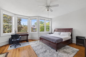 bright primary suite