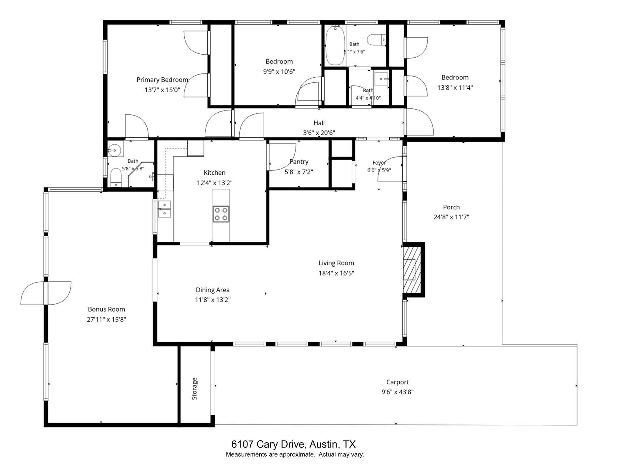 Floor Plan of House