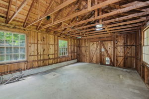 Interior of Outbuilding