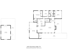 Floor Plan with Outbuilding
