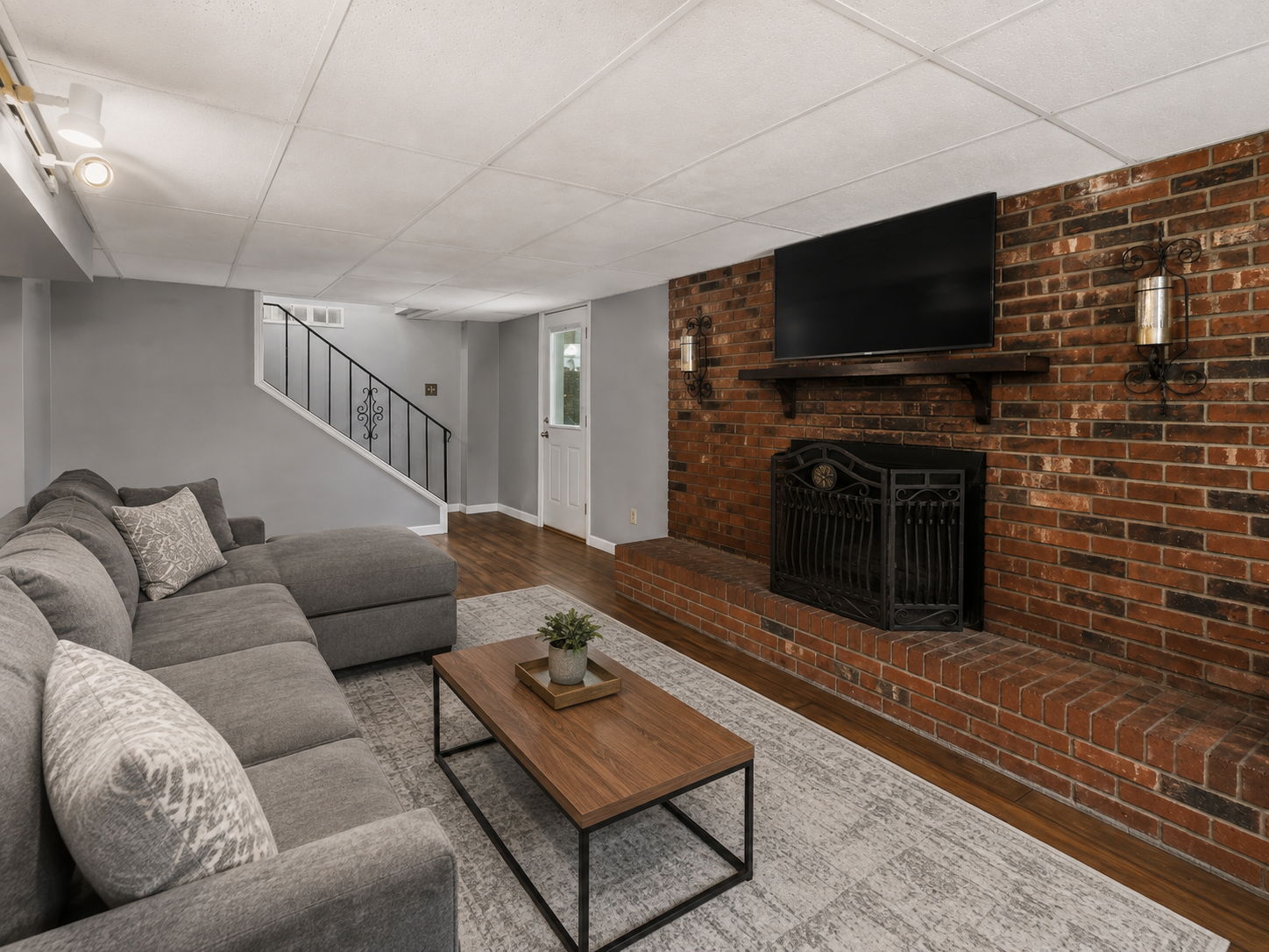 611 Finished Basement den