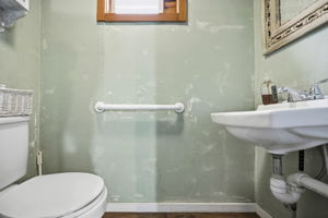 Half bath in the shop