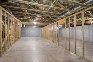 613 full unfinished basement