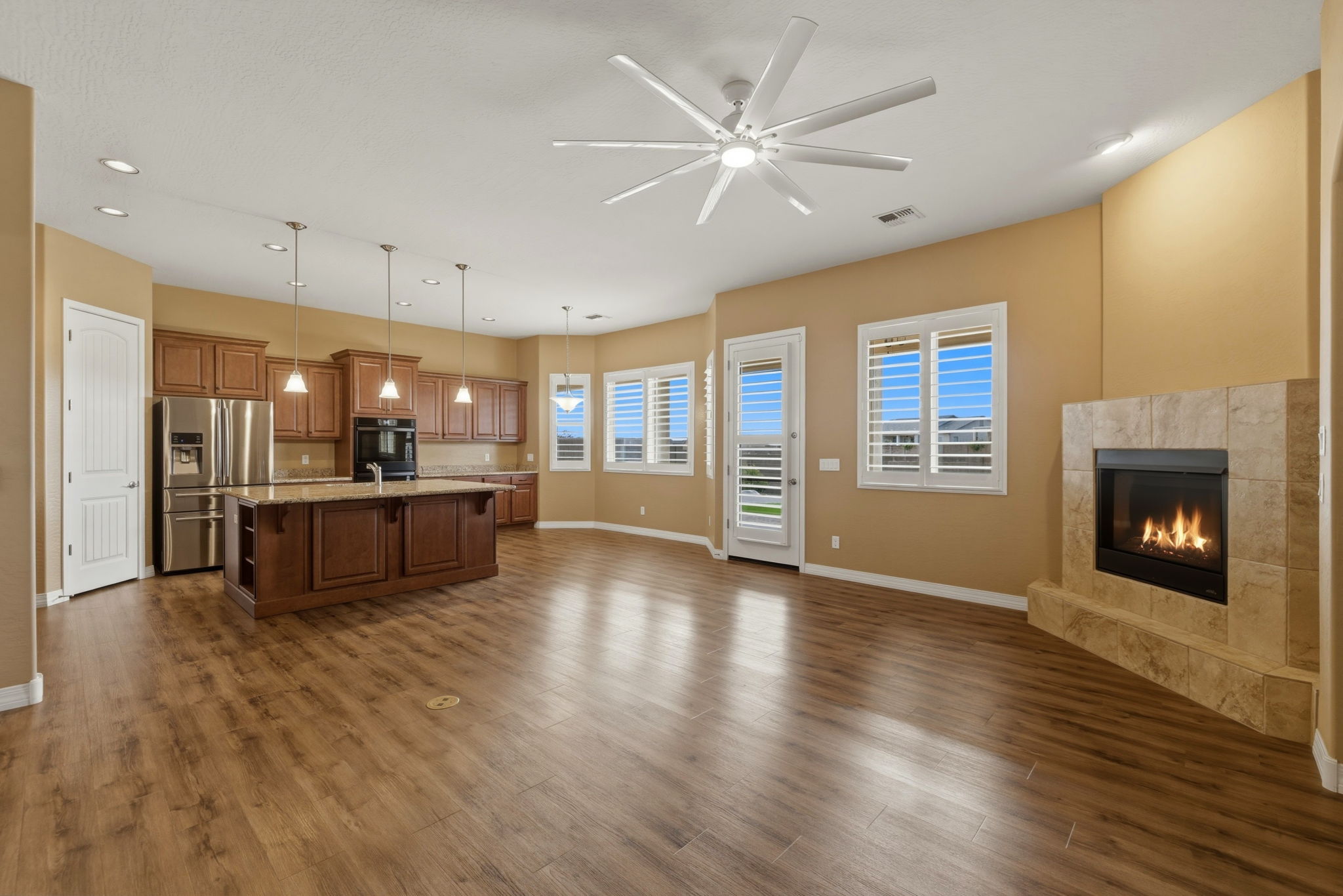 Living Room to Kitchen