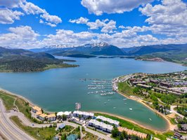 Aerial Drone of Anchorage Condo