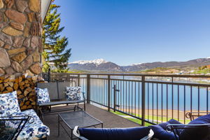 Large Deck with Lake View