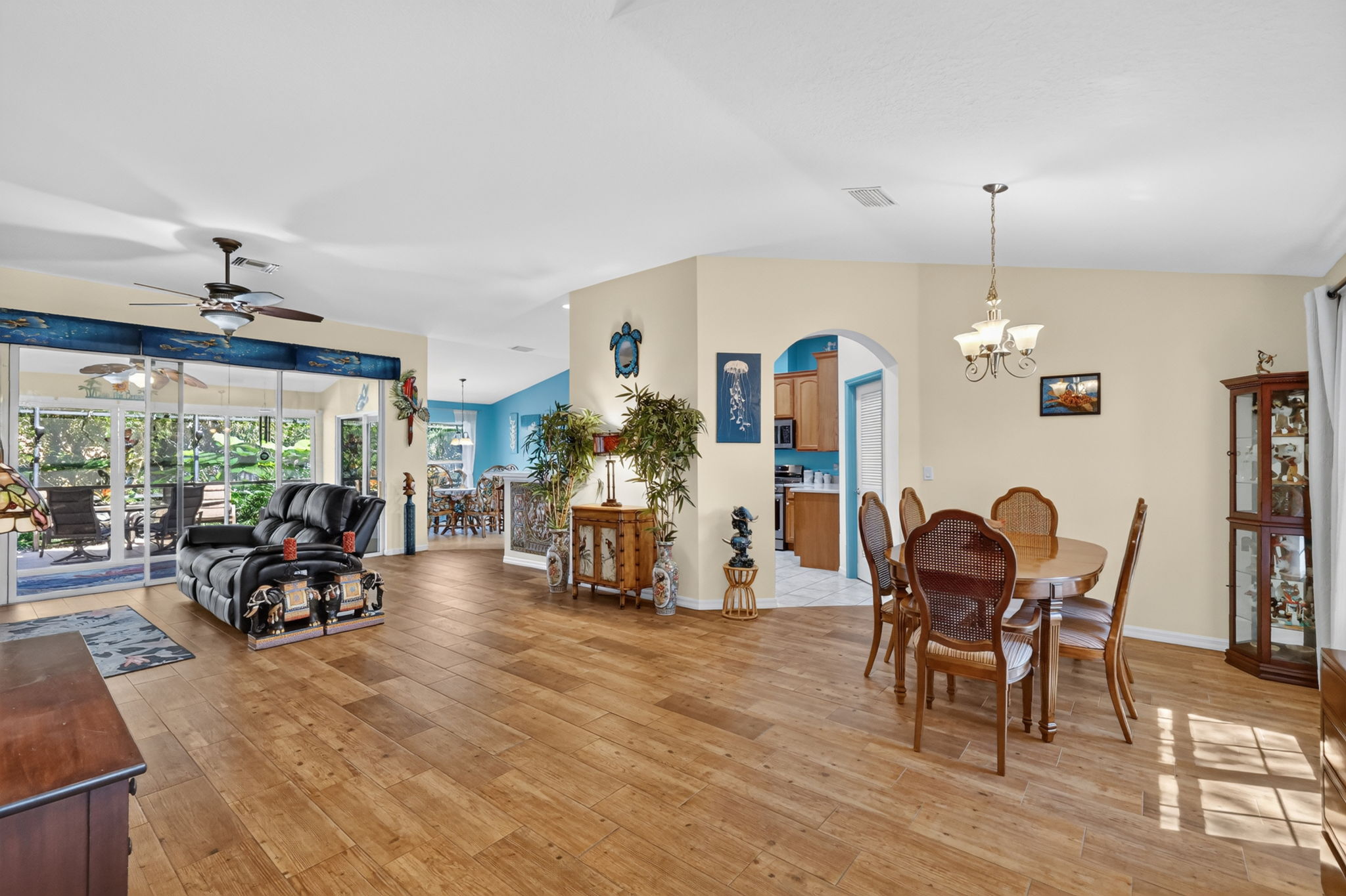 Living and Dining Rooms