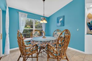Gorgeous Pool and Tropical Landscaping Views from the Dinette!