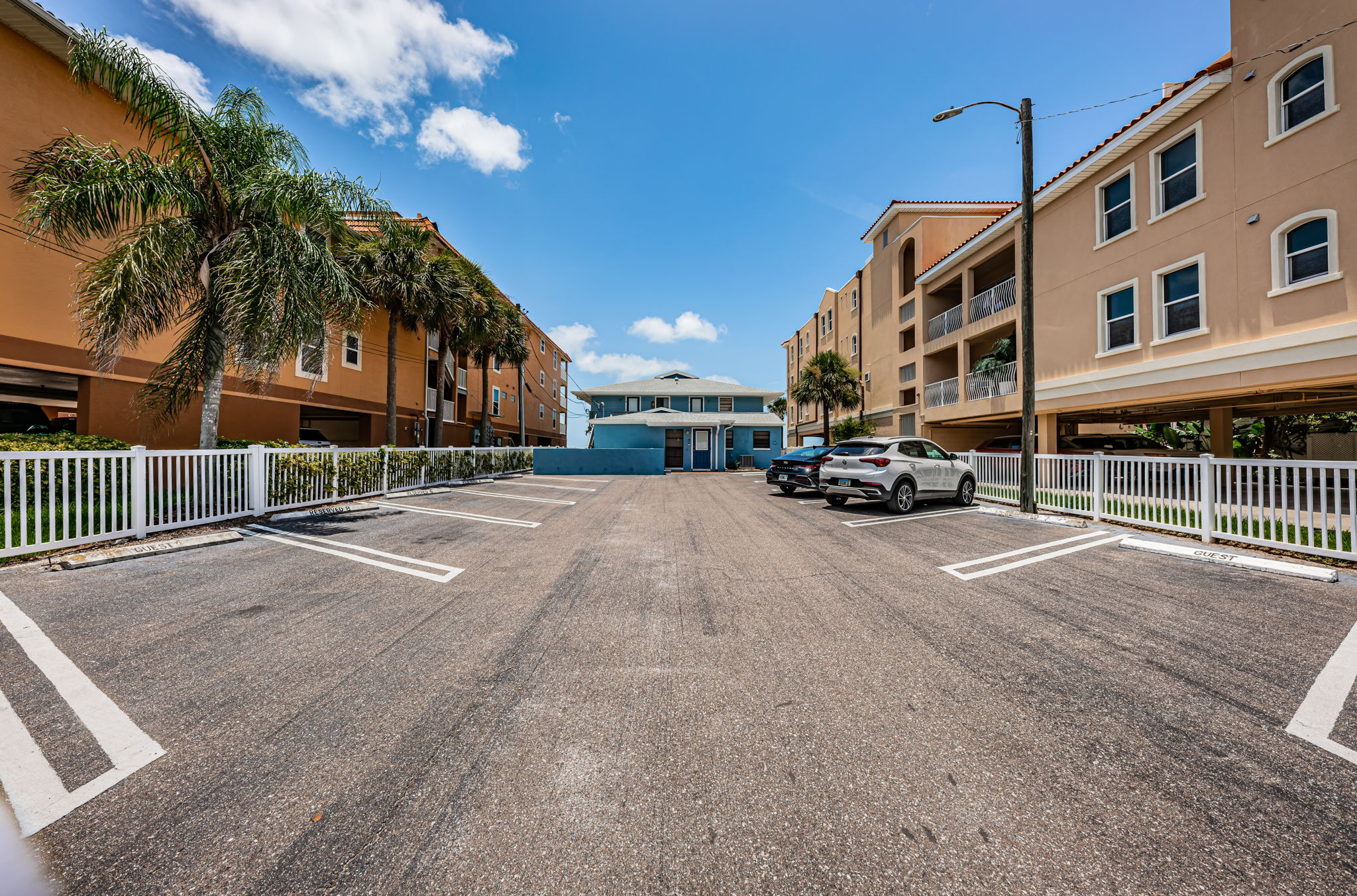 Front Exterior and Parking Lot