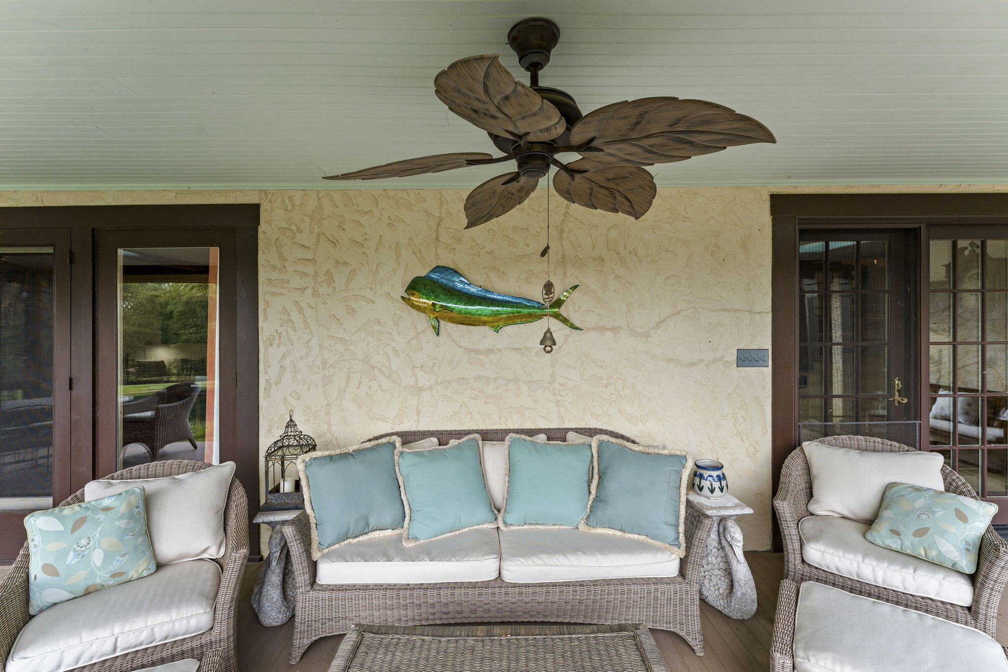 Rear porch