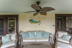 Rear porch