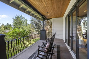Charming front porch (it wraps around to the side too)