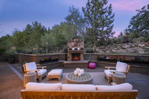 Gas assist wood burning fireplace